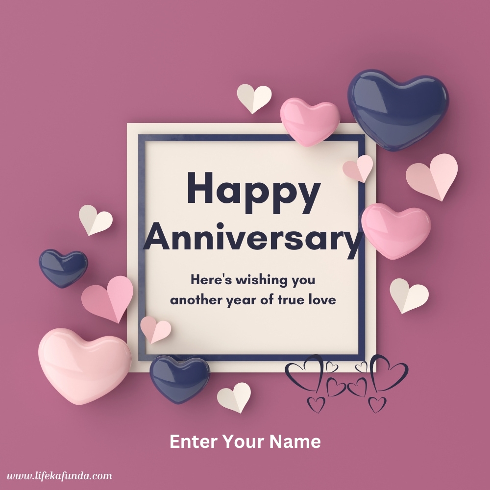 Modern Anniversary Cards For Couple