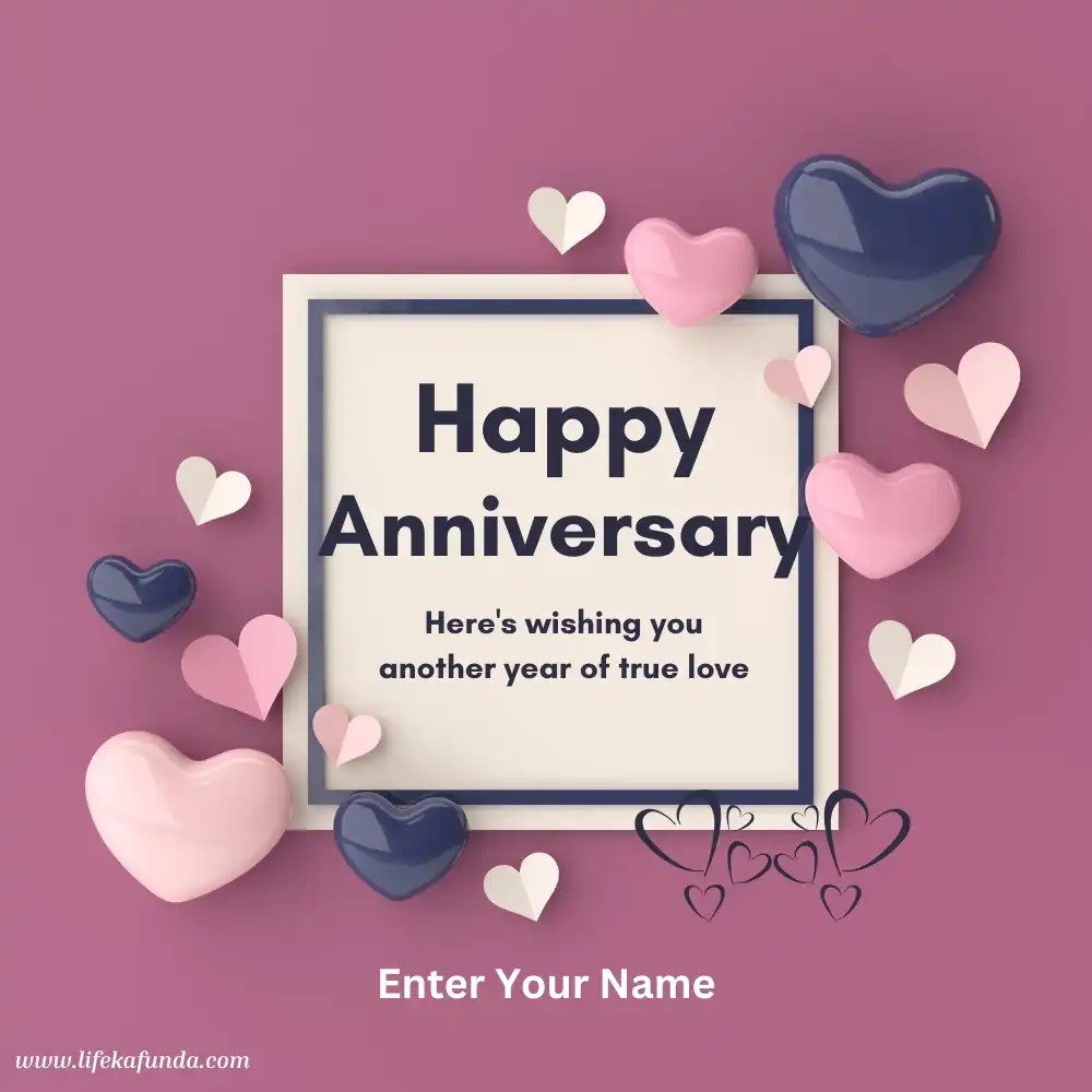 Modern Anniversary Cards For Couple