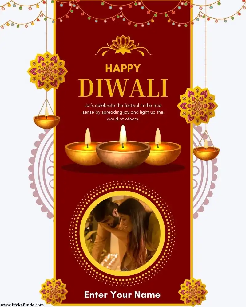 Free Download Happy Diwali with Name and Photo