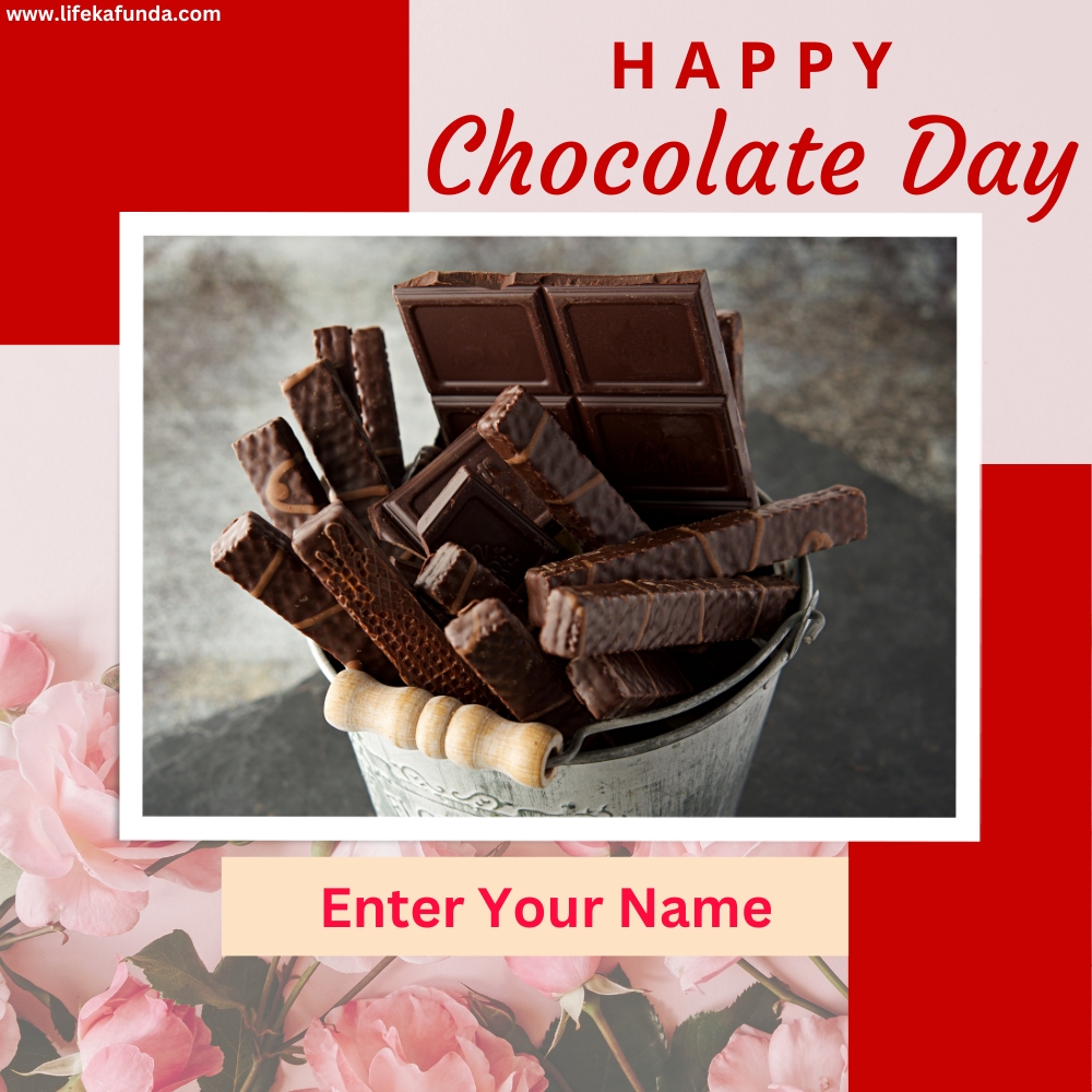 Chocolate Day Wishes with Name 2024