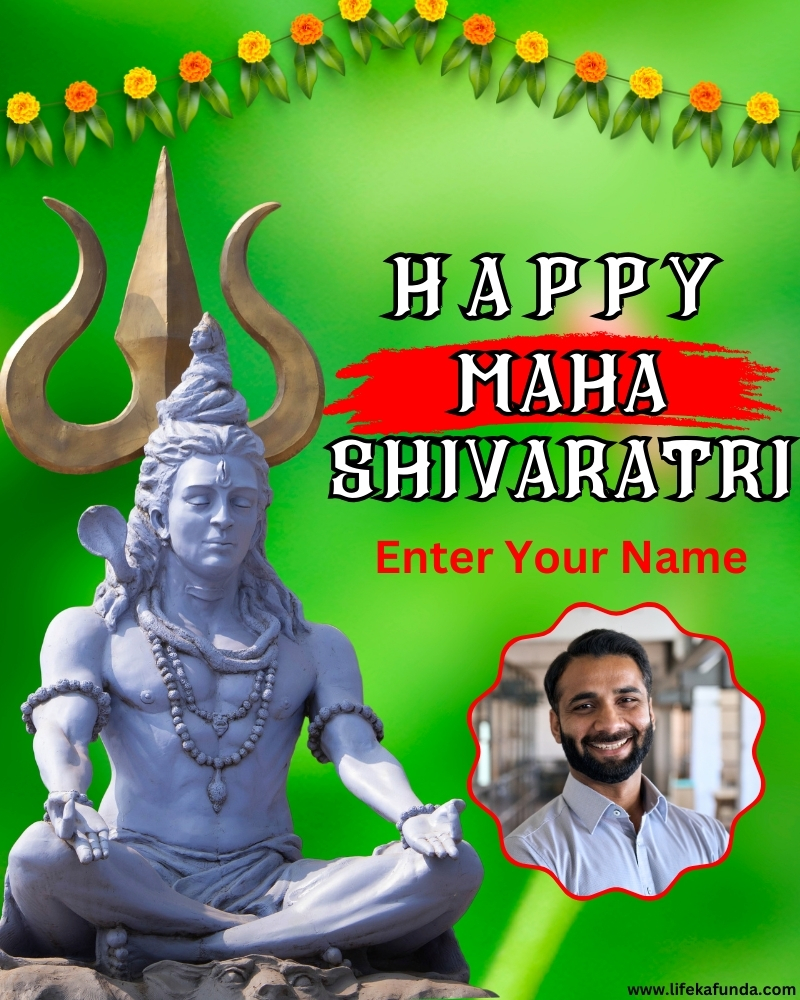 Download Free Maha Shivratri Wishes Photo Card With Name