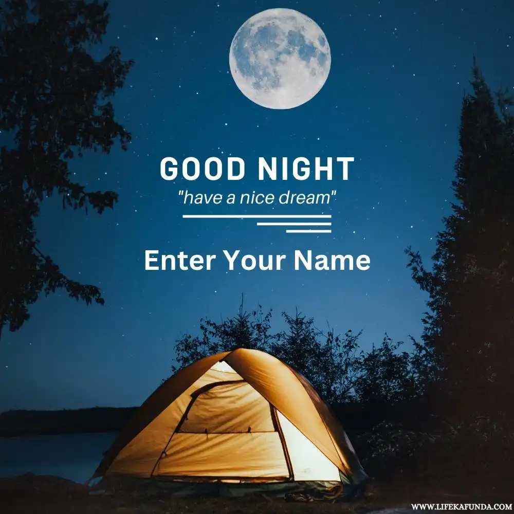 Free Good Night Wishes Card 