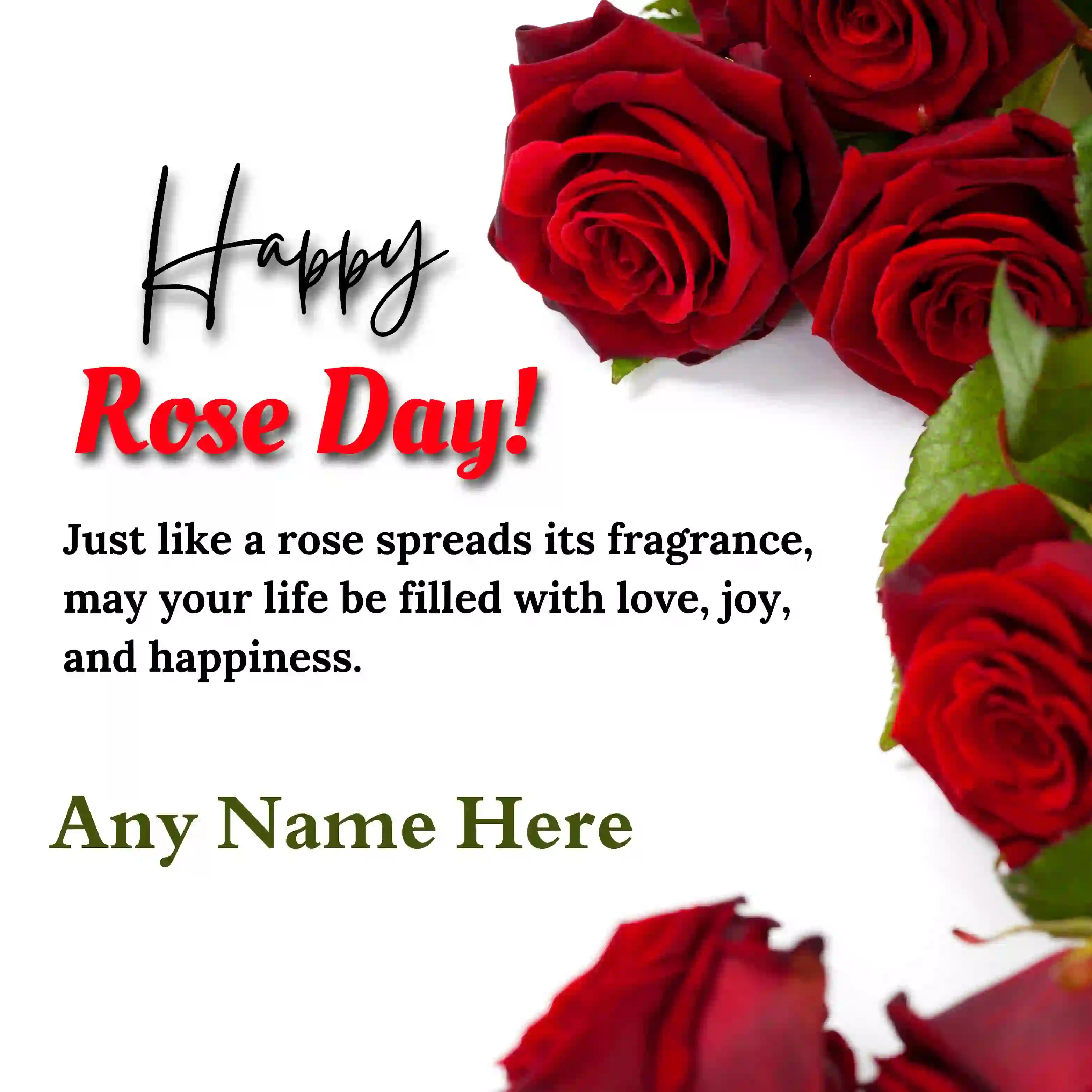 Online Happy Rose Day Wishes Images and Card