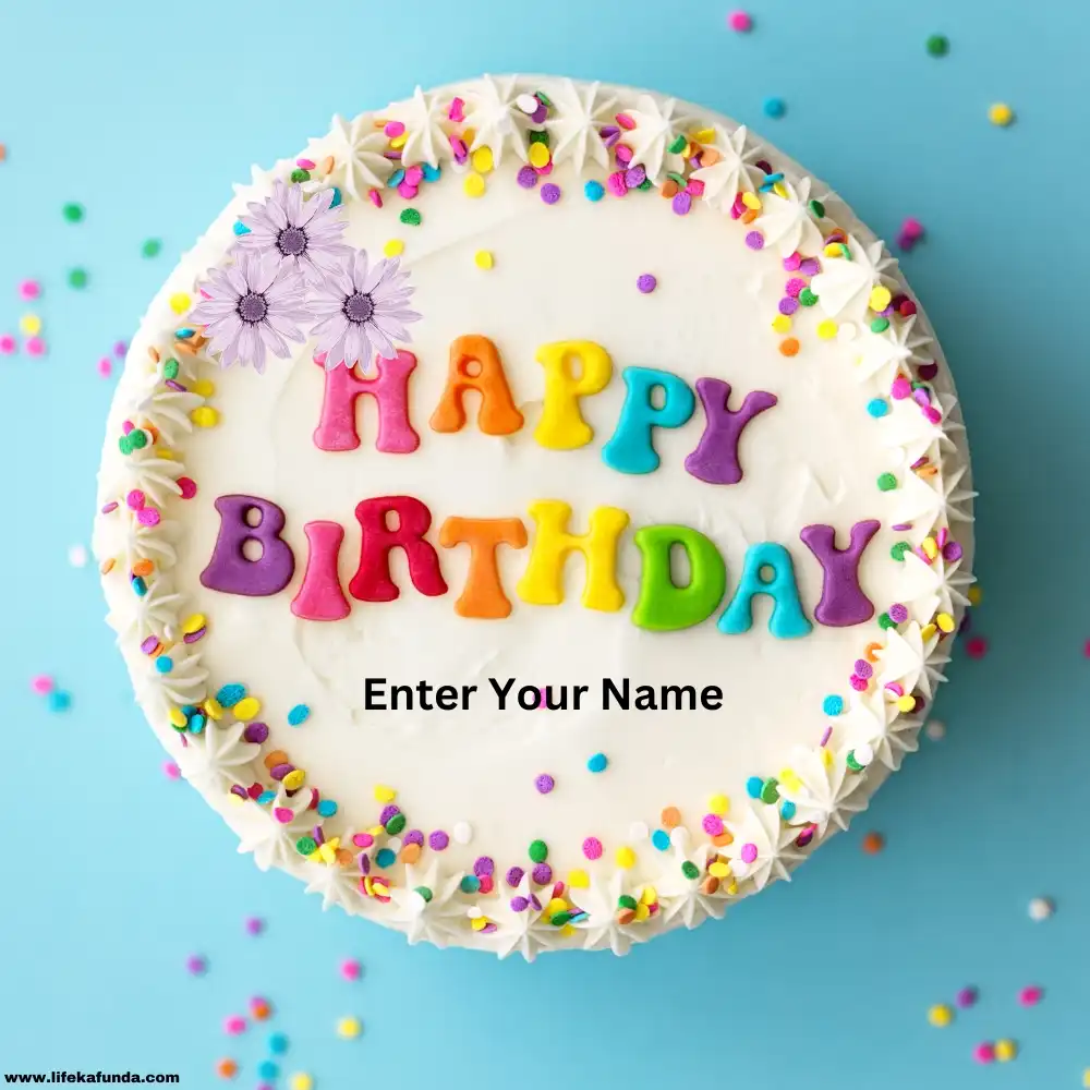 Happy Birthday Cake For WhatsApp Status With Name