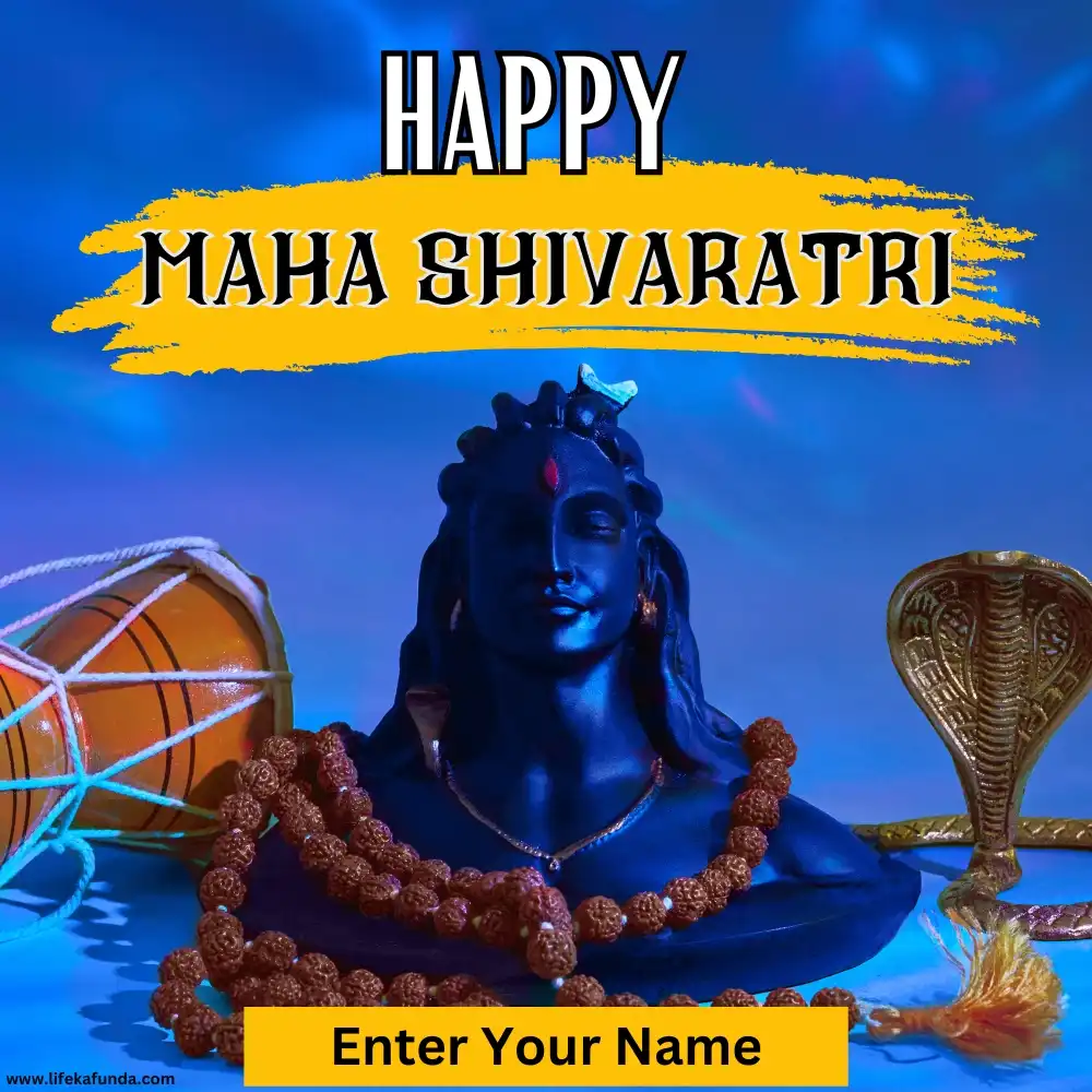 Happy Maha Shivratri Wishes Card 2024