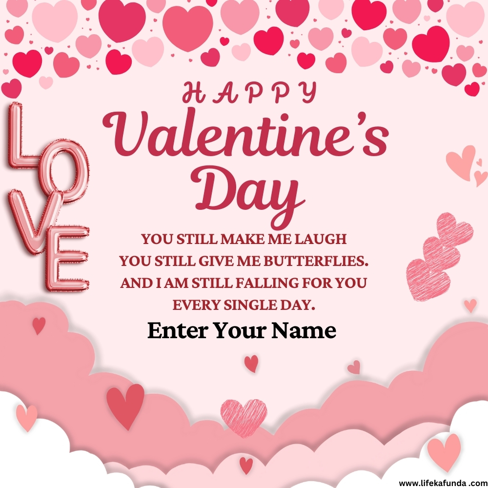 Heart Touching Valentine Day Wishes Card
