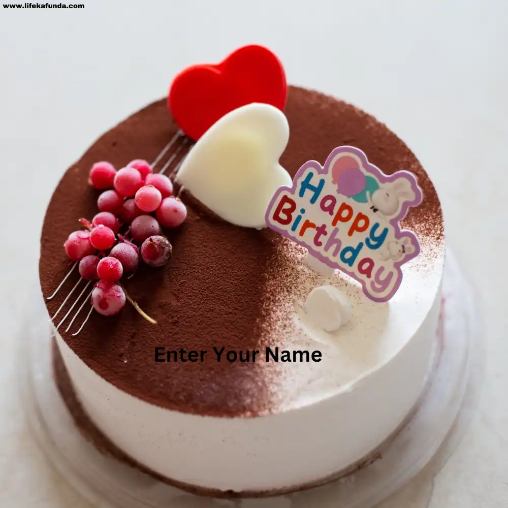 Name Editable Birthday Cake