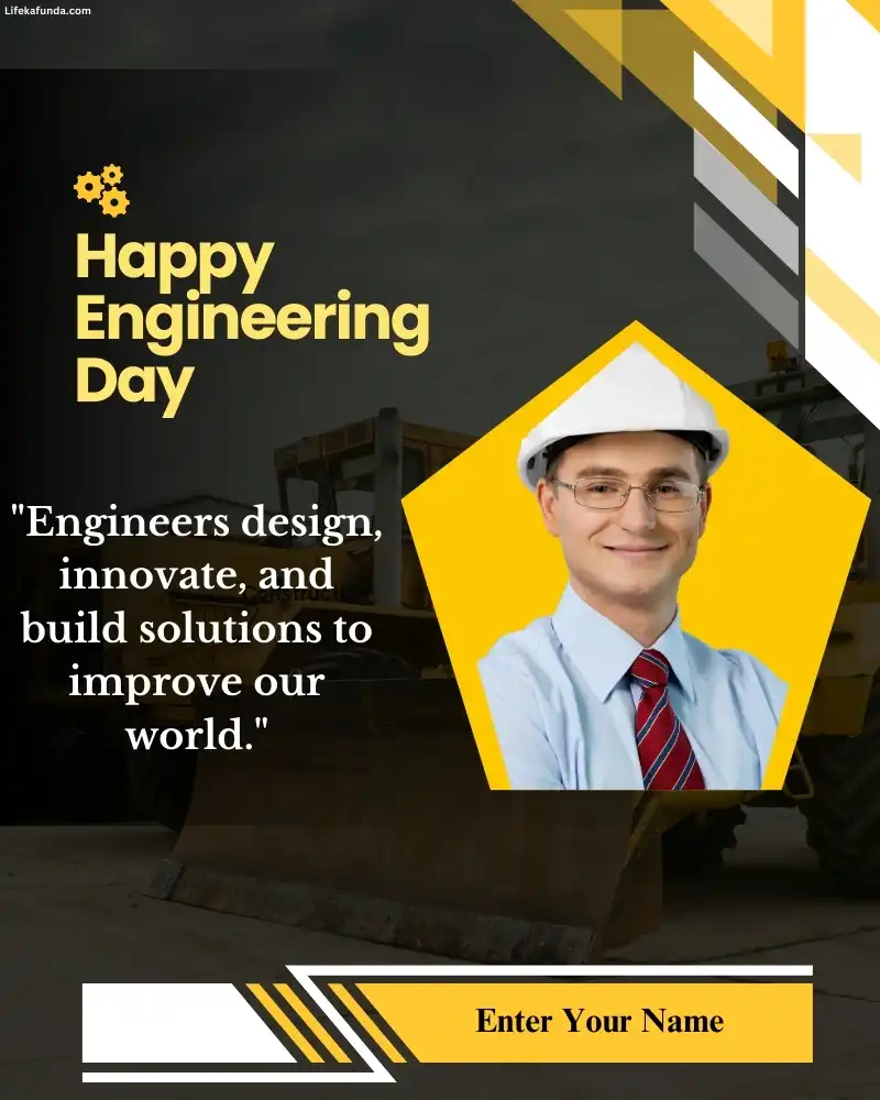 Wish Happy Engineering Day with an Unique way